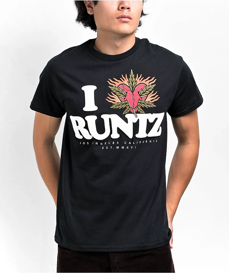 Runtz Since Day 1 Black T-Shirt