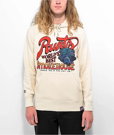 Runtz Smoke 'Em Ivory Hoodie