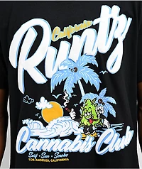 Runtz Surf Sun Smoke Black T-Shirt