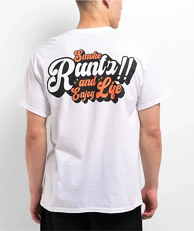 Runtz Time Flies White T-Shirt
