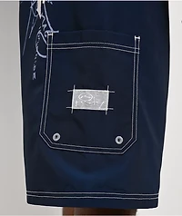 Rusty Crisis Navy Board Shorts