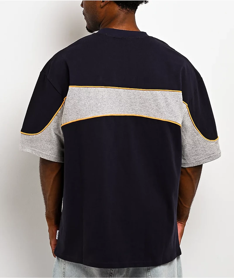 Rusty Kinetic Navy Heavyweight T-Shirt