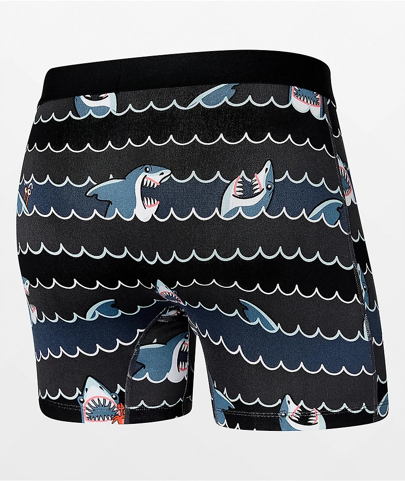 SAXX Daytripper Get Sharky Boxer Briefs