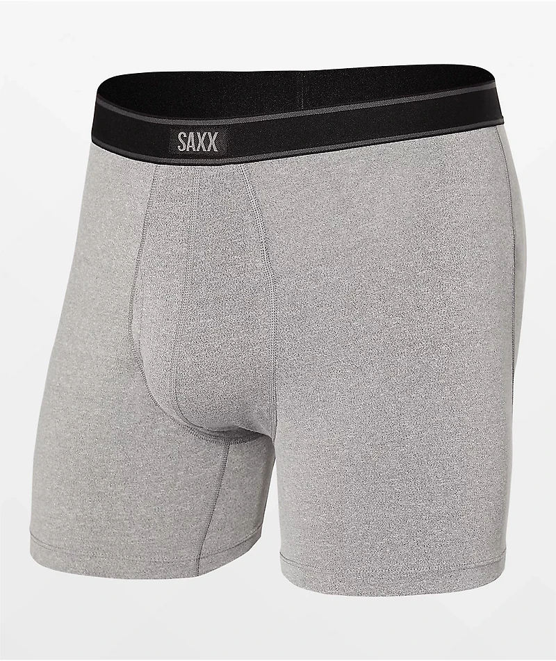 SAXX Daytripper Grey Boxer Briefs