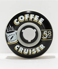 SML. Coffee Cruiser 58mm 78a Black Cruiser Wheels