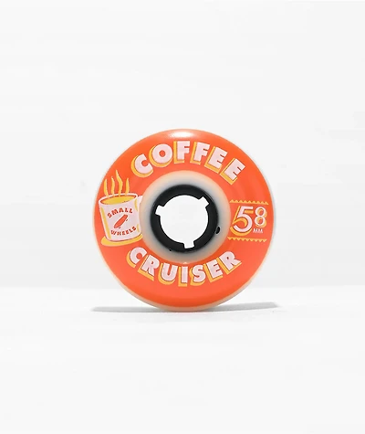 SML. Coffee Cruiser 58mm 78a Orange Cruiser Skateboard Wheels