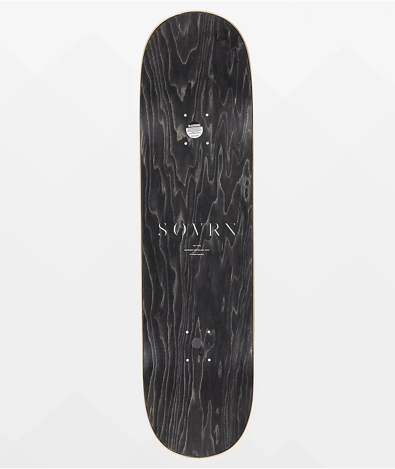 SOVRN Walker Yin Yang 8.5" Skateboard Deck