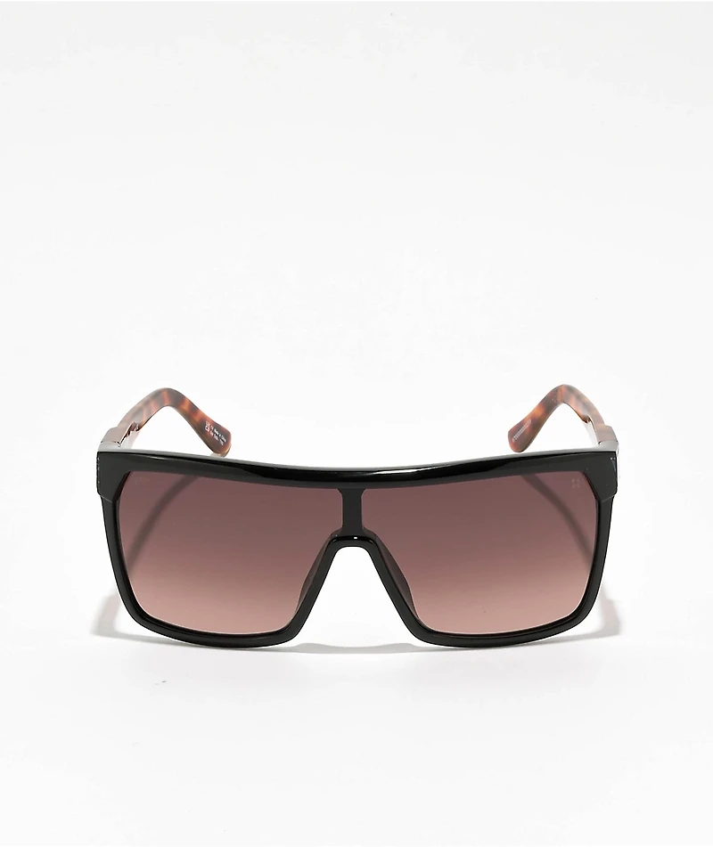 SPY Flynn Black & Honey Tort Sunglasses