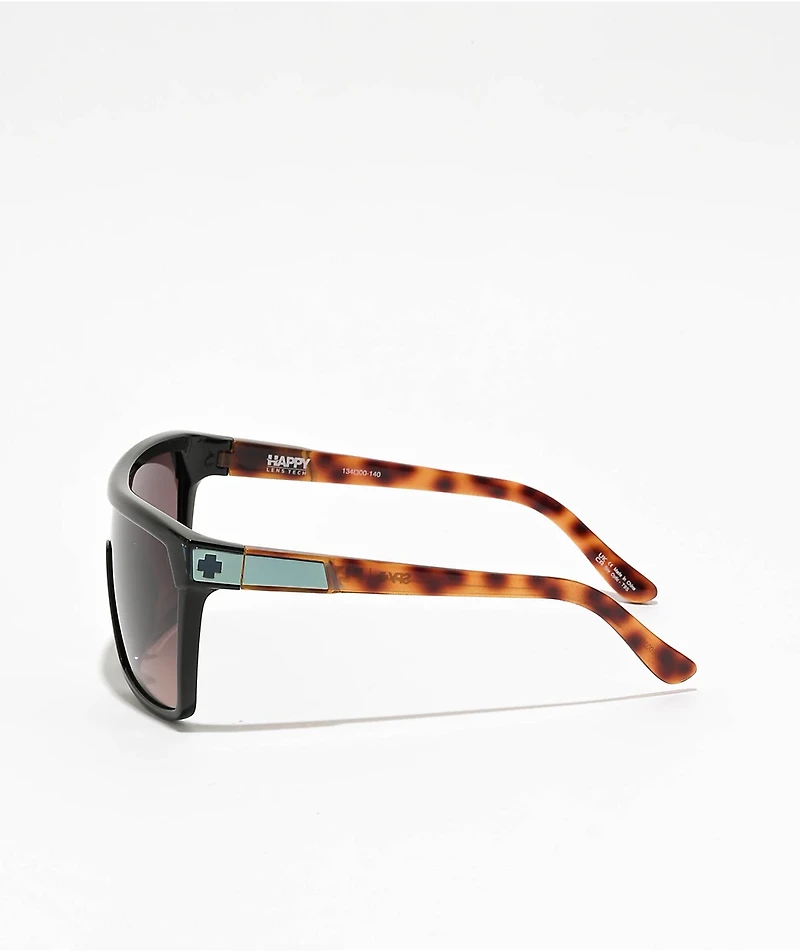 SPY Flynn Black & Honey Tort Sunglasses