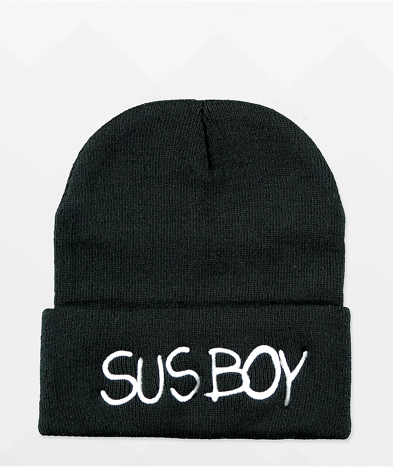 SUS BOY BLACK BEANIE