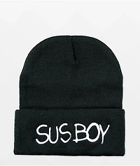 SUS BOY BLACK BEANIE