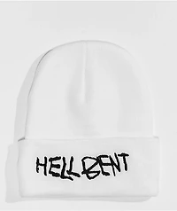 SUS BOY Hell Bent White Beanie