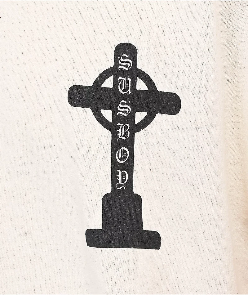 SUS BOY Tombstone Natural T-Shirt