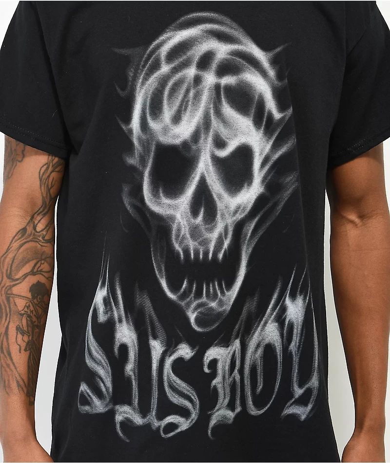 SUS BOY Up Smoke Black T-Shirt