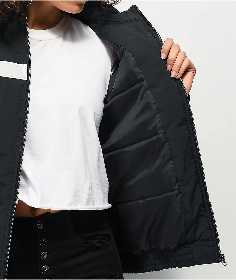 SWIXXZ Backstage Black Windbreaker Jacket