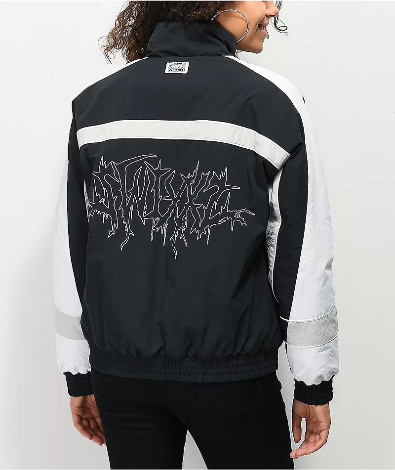 SWIXXZ Backstage Black Windbreaker Jacket