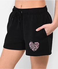 SWIXXZ Centipede Black Sweat Shorts