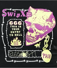 SWIXXZ Entry To Hell Black Baby T-Shirt