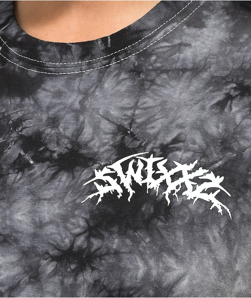 SWIXXZ Gargoyle Black Tie Dye T-Shirt