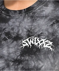 SWIXXZ Gargoyle Black Tie Dye T-Shirt