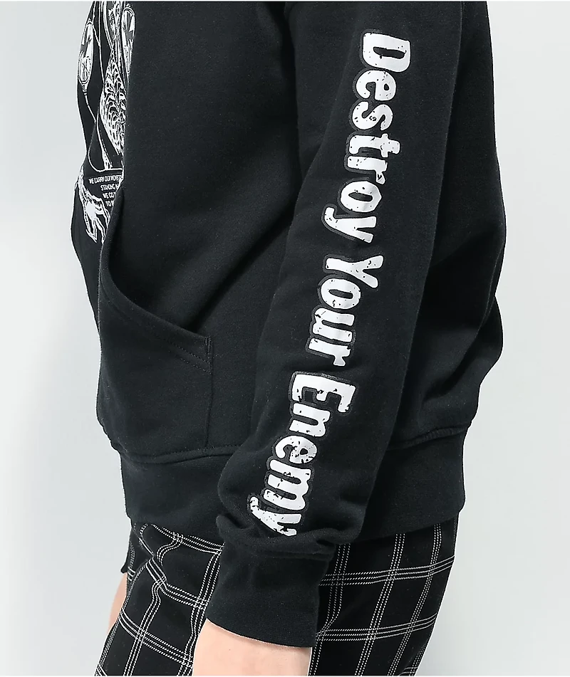 SWIXXZ Know Your Enemy Black Hoodie