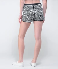 SWIXXZ Reign Of Terror Black & White Shorts