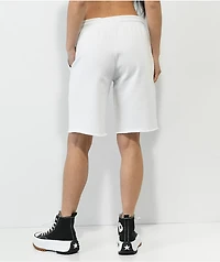 SWIXXZ Skeleton White Sweat Shorts