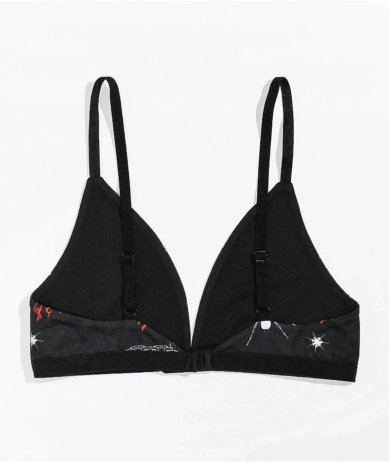 SWIXXZ Trouble All Over Print Bralette