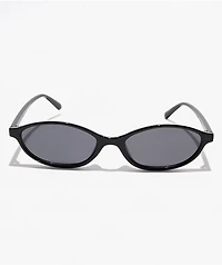 Sad Eyewear Celeste Gloss Black Polarized Sunglasses