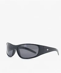 Sad Eyewear Fade Gloss Black Polarized Sunglasses