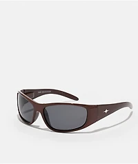 Sad Eyewear Fade Sepia Polarized Sunglasses