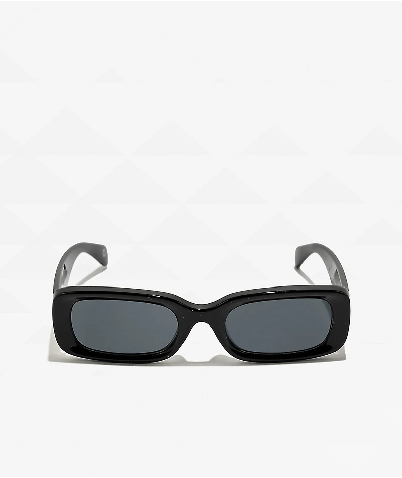 Sad Eyewear Mirror Black Gloss Sunglasses