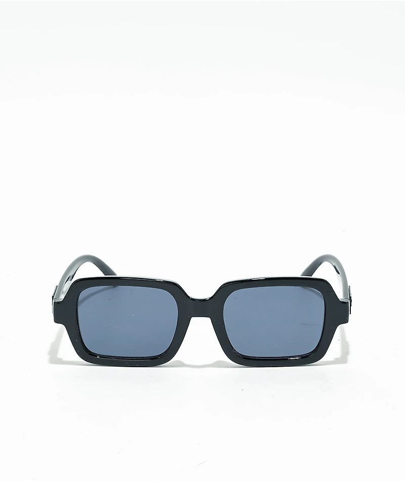 Sad Hollow Black Gloss Sunglasses
