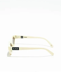 Sad Milk Cream Sunglasses