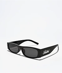Saint Black Rectangle Sunglasses