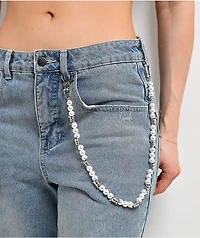 Saint Midas Barbed Pearl Pocket Chain