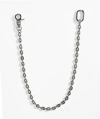 Saint Midas Mariner Silver Pocket Chain