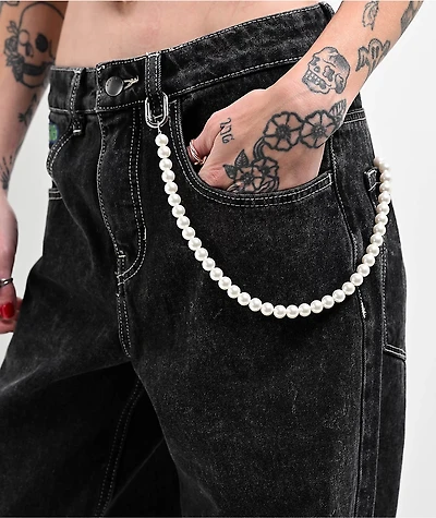 Saint Midas Pearl Pocket Chain