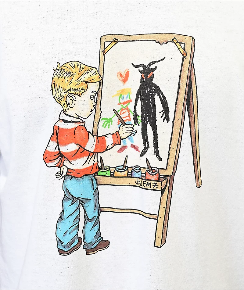 Salem7 Best Friends 4 Ever White T-Shirt