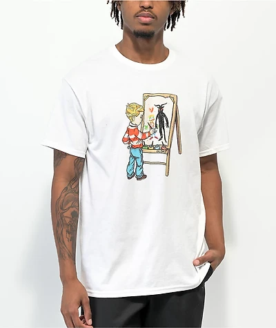 Salem7 Best Friends 4 Ever White T-Shirt