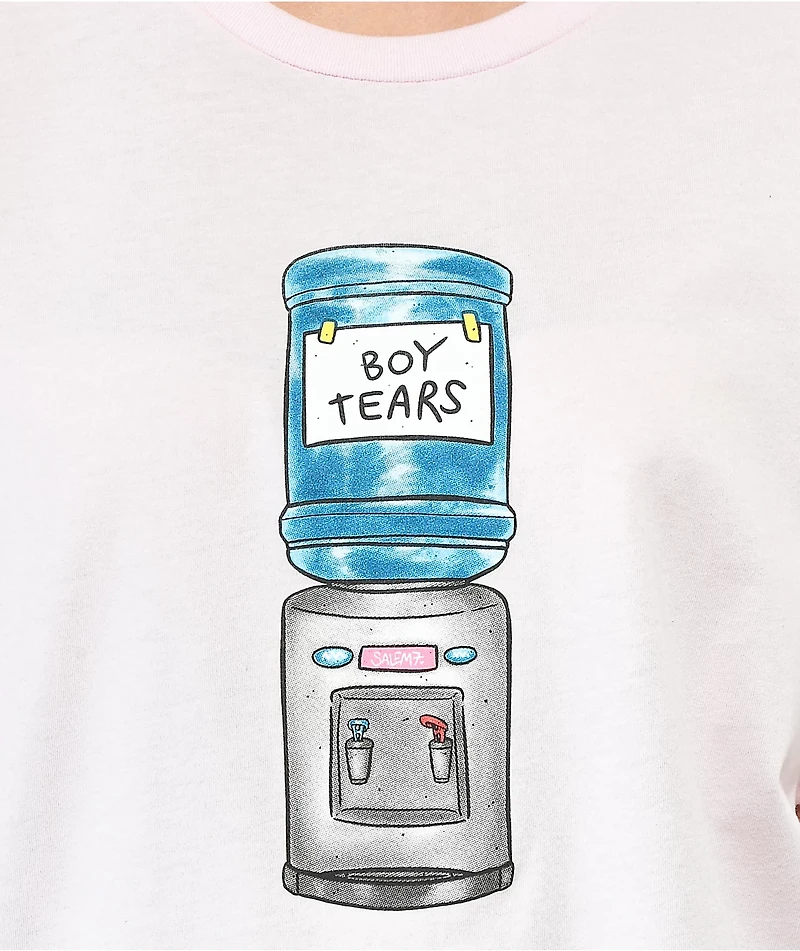 Salem7 Boy Tears Pink T-Shirt
