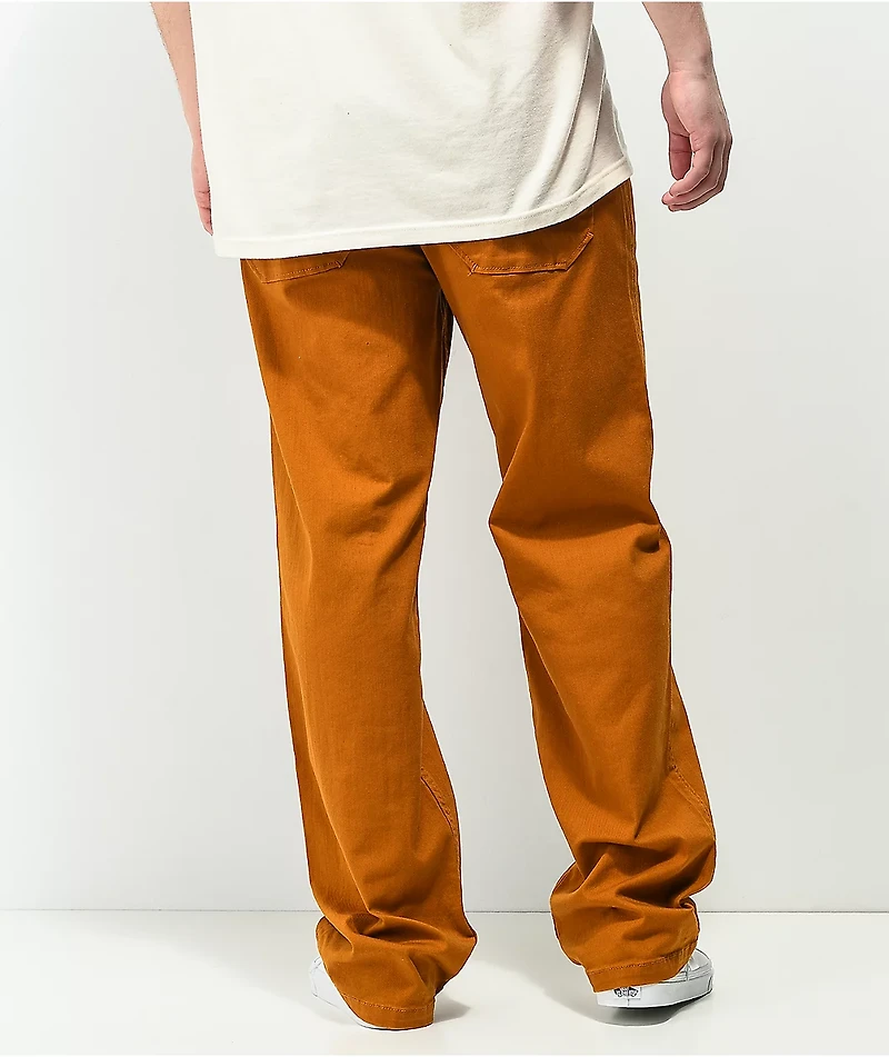 Salem7 Brown Pocket Pants