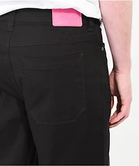 Salem7 Butterfly Black Denim Jeans