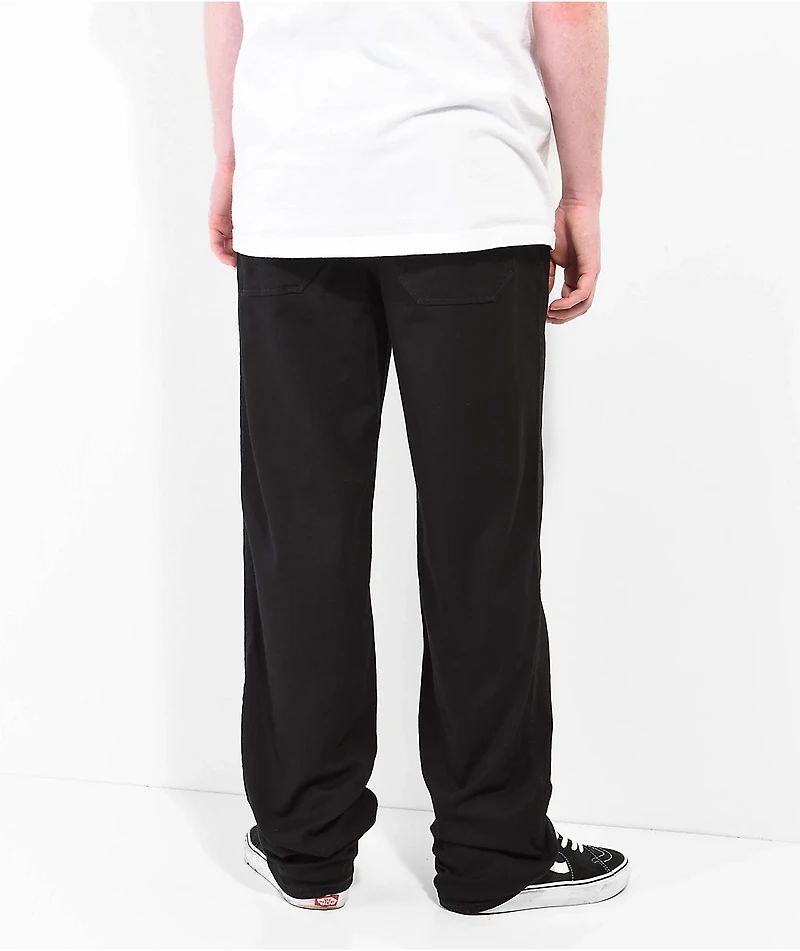Salem7 Butterfly Black Denim Jeans