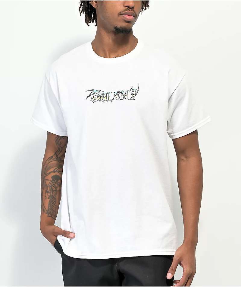 Salem7 Fae White T-Shirt
