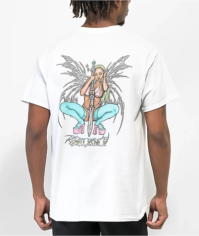 Salem7 Fae White T-Shirt