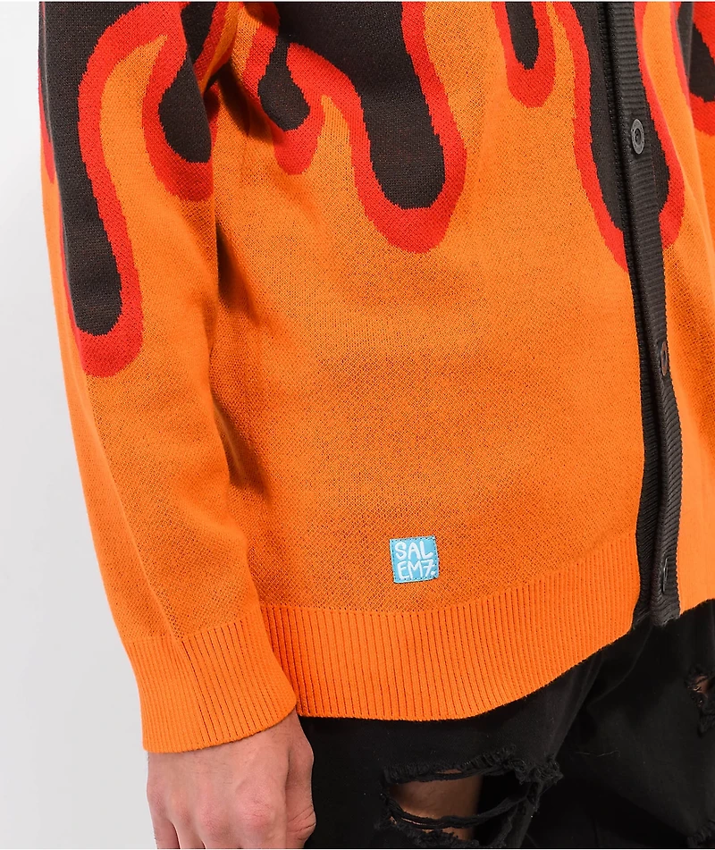 Salem7 Flame Black & Orange Cargian