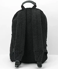Salem7 Furever Friends Black Sherpa Backpack