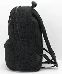 Salem7 Furever Friends Black Sherpa Backpack