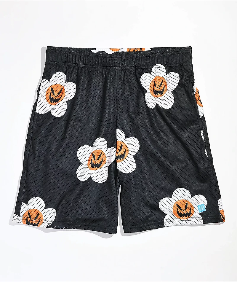 Salem7 Ghoulfriend Black Mesh Shorts